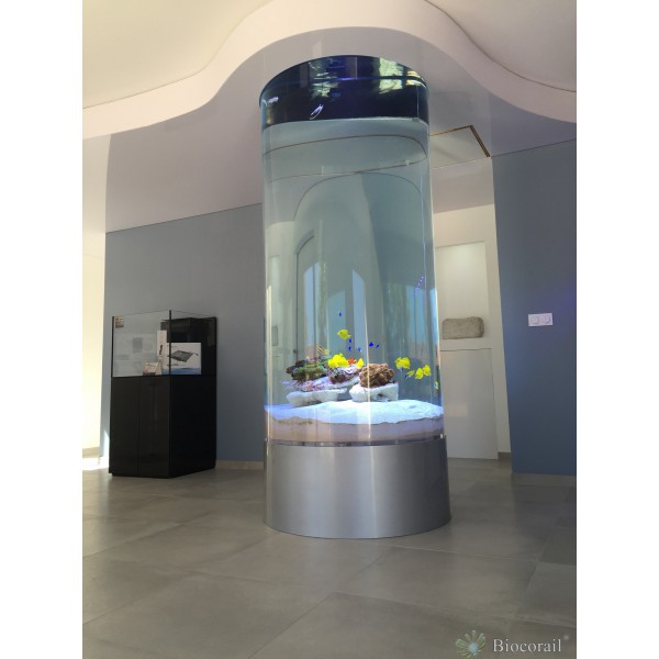 Devis pour aquarium en   methachrylate ou en verre de grosse épaisseur ou aquarium à intégrer sans support